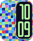 Cut Squares Apple Watch face - Art