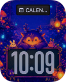 Cute Forest Glow watch face preview for Apple Watch