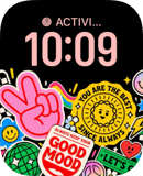 Daily Hype watch face preview image for Apple Watch