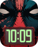 Dark Anime Rift watch face preview for Apple Watch