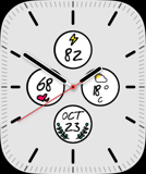 Dear Diary watch face preview image for Apple Watch