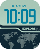 Dotted Atlas watch face preview image for Apple Watch