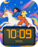 Dream Star Storybook watch face preview for Apple Watch