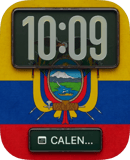Ecuador Flag watch face preview for Apple Watch