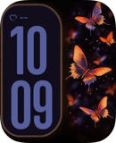 Ember Flight watch face preview image for Apple Watch