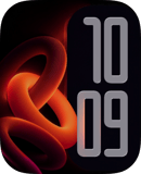 Ember Loop watch face preview image for Apple Watch