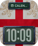 England Flag watch face preview for Apple Watch