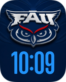 FAU Owls watch face preview for Apple Watch
