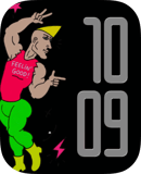 Feelin' Good watch face preview for Apple Watch