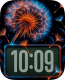 Fireworks Night Digital watch face preview for Apple Watch