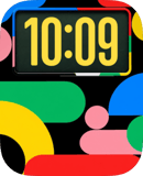 Flat Arc Apple Watch face - Art