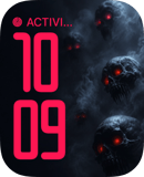 Fog Skulls Apple Watch face - Holidays