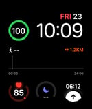 Footfall Apple Watch face - Watches