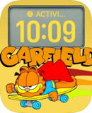 Garfield Gold watch face preview for Apple Watch