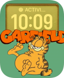 Garfield Stretch watch face preview for Apple Watch