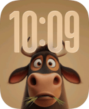 Gentle Grazer watch face preview image for Apple Watch