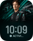 George Russell Apple Watch face - Sports