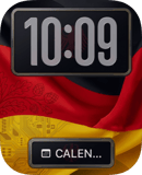 Germany Flag watch face preview for Apple Watch