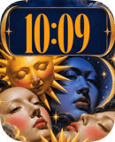 Gilded Cosmos watch face preview image for Apple Watch