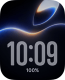 Glass Apple watch face preview for Apple Watch