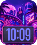 Glow Club watch face preview for Apple Watch