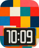 Gouache Grid Apple Watch face - Art