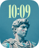 Graffiti Muse watch face preview image for Apple Watch