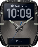 Graphite Classic watch face preview for Apple Watch