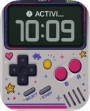Gray Gamer watch face preview for Apple Watch