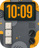 Gray Module watch face preview for Apple Watch