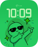 Green Sprout Apple Watch face - Art