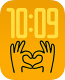 Hand Heart Apple Watch face - Holidays