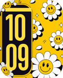 Happy Daisies watch face preview for Apple Watch