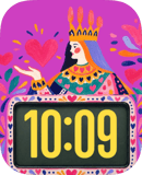 Heart Queen Apple Watch face - Art