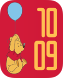 Honey Balloon watch face preview image for Apple Watch