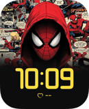 Hooded Spider-Man Apple Watch face - Movies and TV