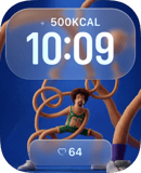Hoop Dreamscape watch face preview for Apple Watch
