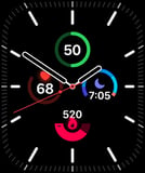In Your Stride watch face preview image for Apple Watch