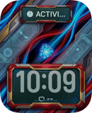 Iron Man Arc Reactor watch face preview for Apple Watch