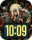 Jiraiya Sage Scroll watch face preview for Apple Watch