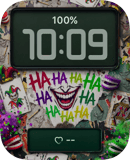 Joker Laugh Riot watch face preview for Apple Watch