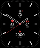 Just Enough watch face preview image for Apple Watch