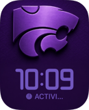 K-State watch face preview for Apple Watch