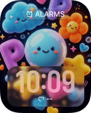 Blob Alarm watch face preview for Apple Watch