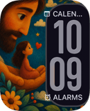 Lion King Sunset watch face preview for Apple Watch