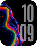 Liquid Prism watch face preview image for Apple Watch