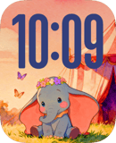 Little Flyer watch face preview image for Apple Watch