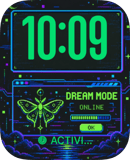 Lucid Login watch face preview image for Apple Watch