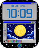 Lunar Paint watch face preview image for Apple Watch