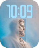 Marble Hush watch face preview image for Apple Watch